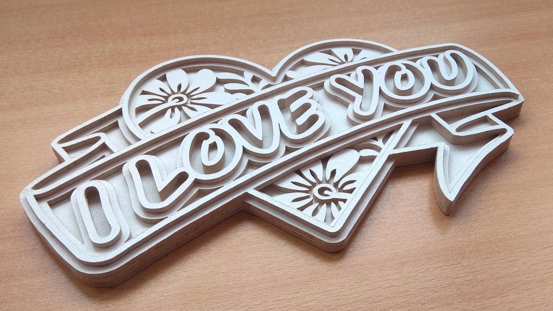 C87heart Scroll saw pattern pdf dxf svg eps Etsy