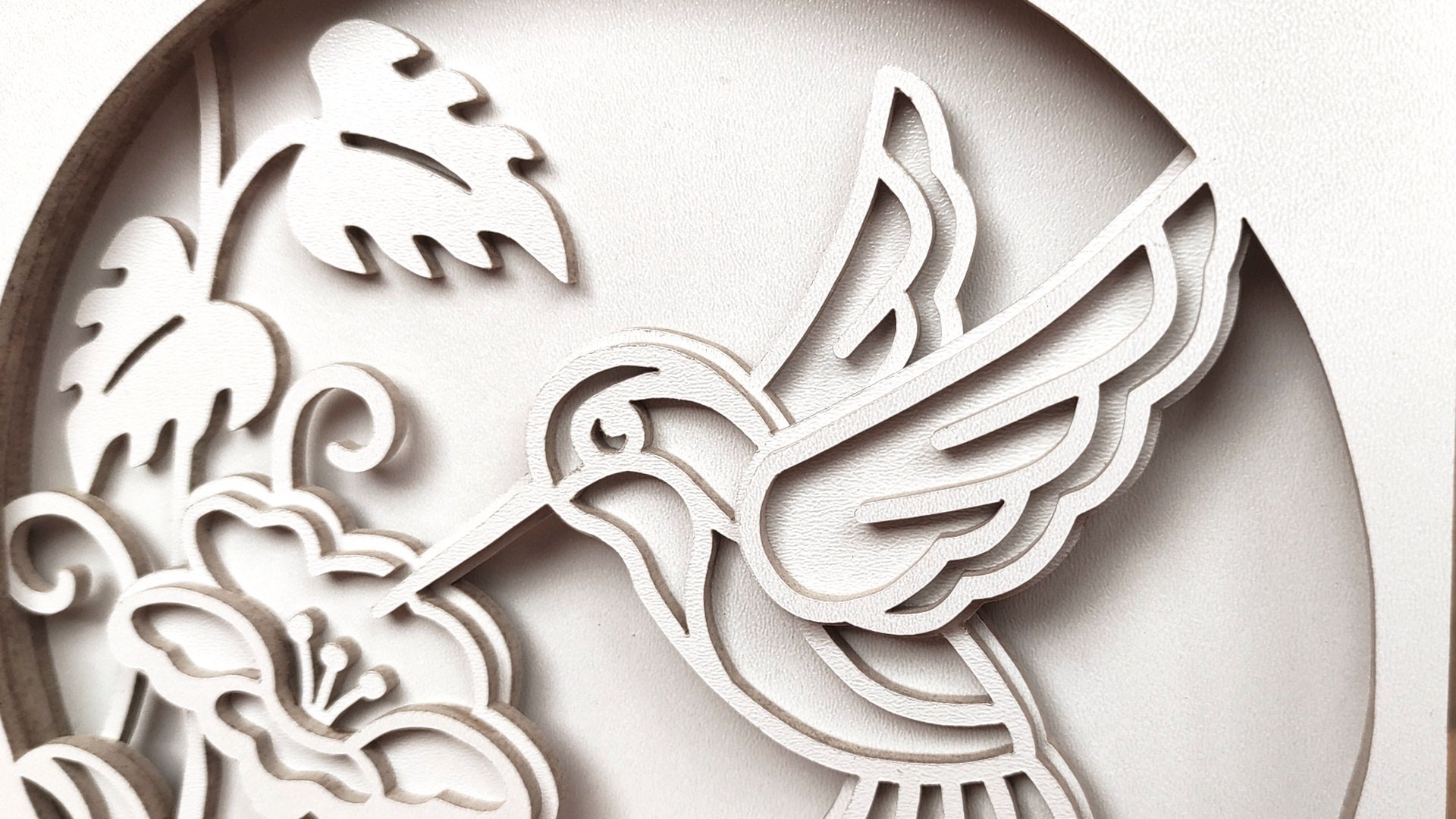 C163hummingbird Scroll Saw Pattern pdf Dxf Svg Eps Etsy