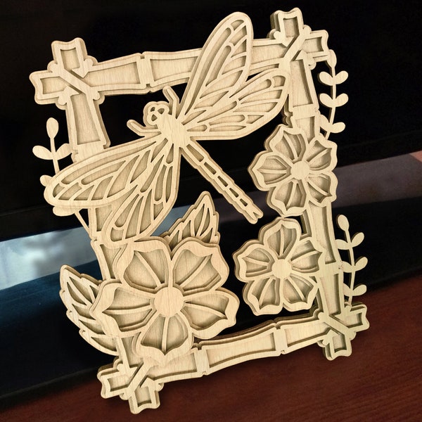 Dragonfly Scroll Saw Pattern Etsy