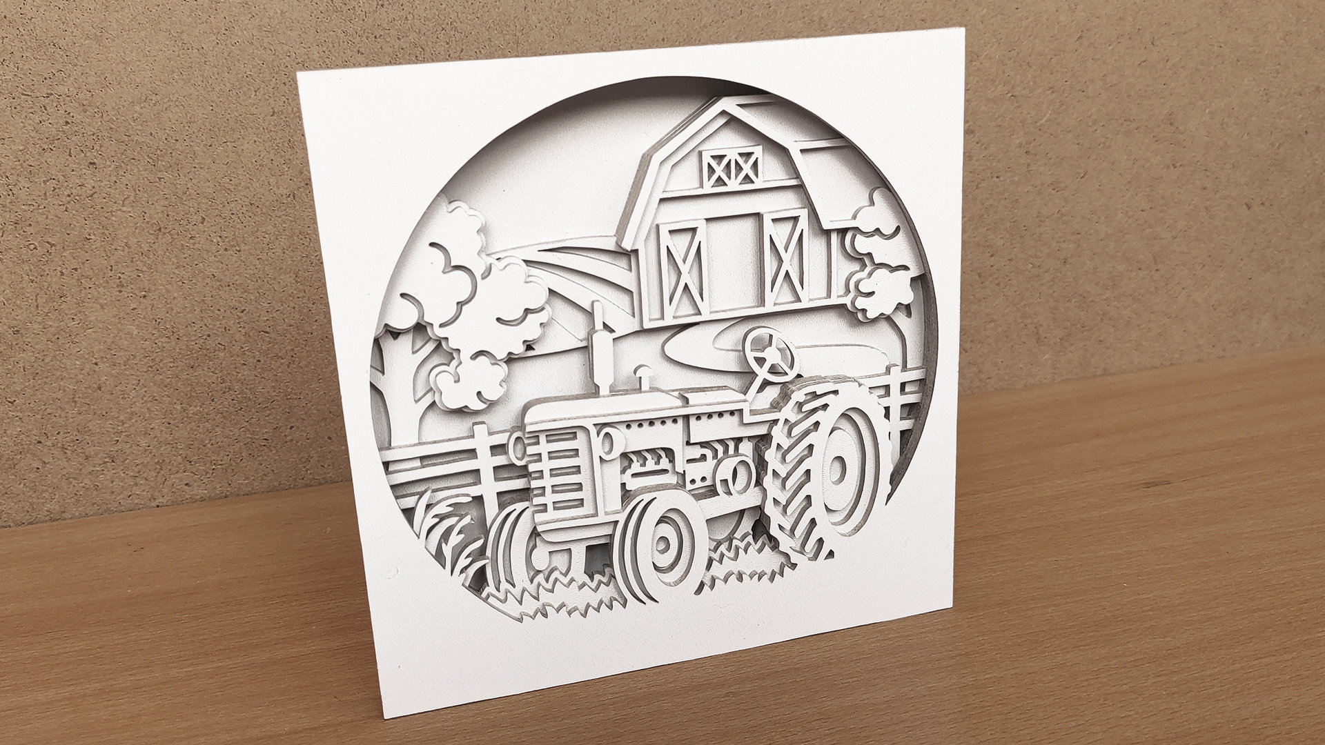 C170Tractor Scroll saw pattern pdf dxf svg eps Etsy