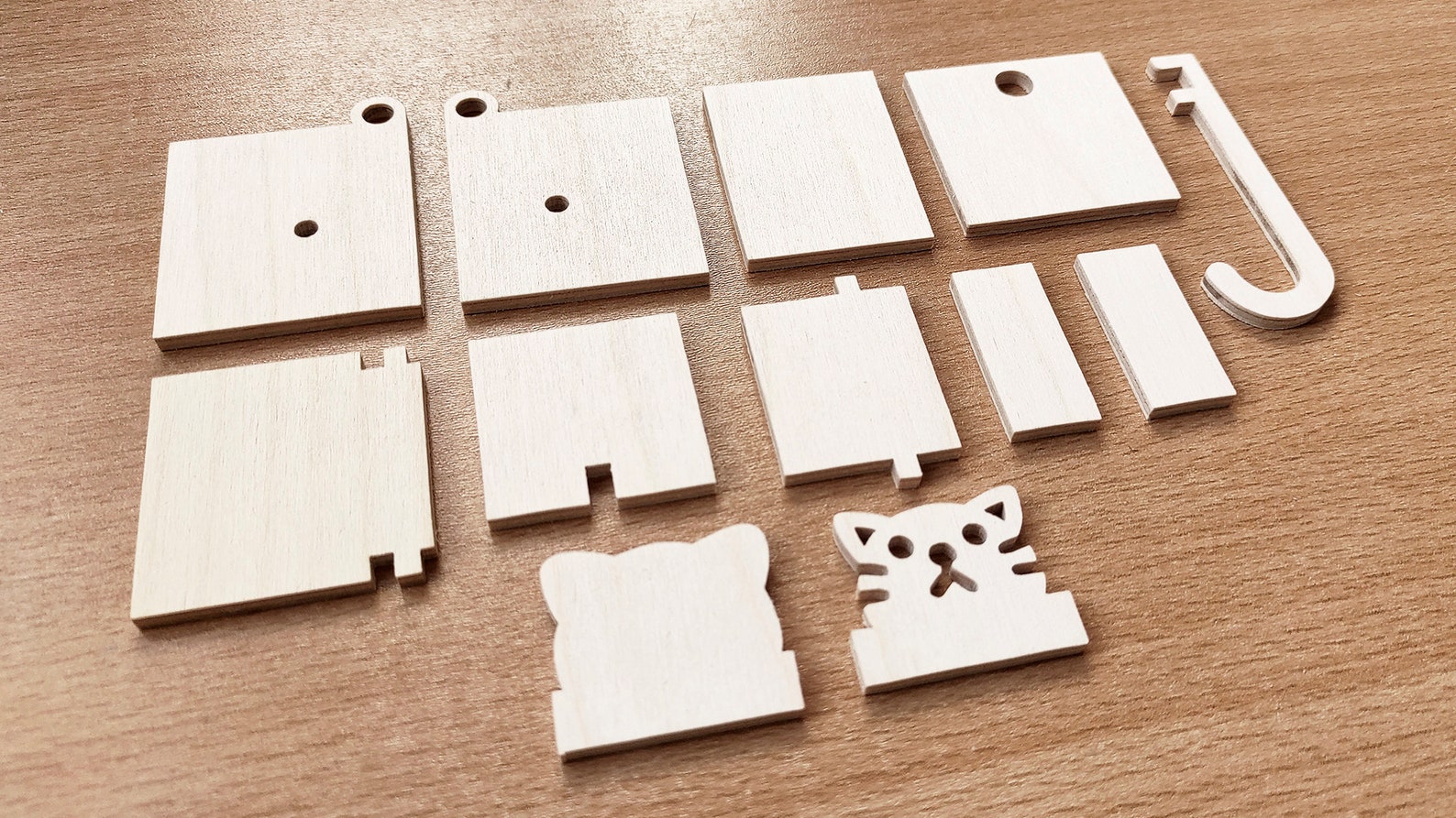 Key Hanger Scroll Saw Pattern pdf Dxf Svg Etsy Australia