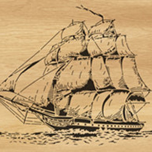 093train Scroll Saw Pattern pdf Jpg Dxf Svg Eps Etsy