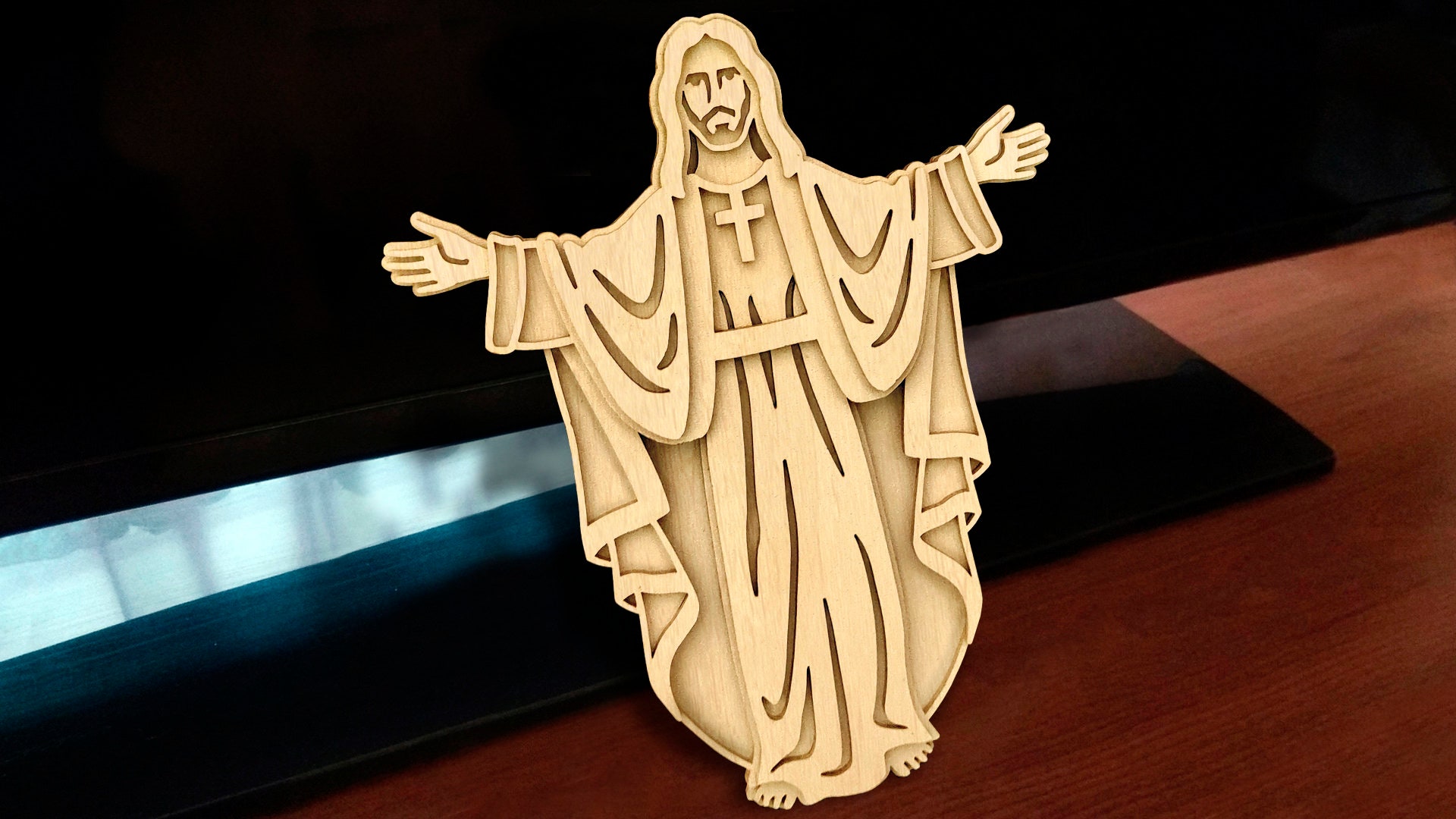 C167-Jesus Dekupiersäge Schnittmuster pdf, dxf, svg, eps - Etsy.de C167-Jesus Dekupiersäge Schnittmuster pdf, dxf, svg, eps - Etsy.de