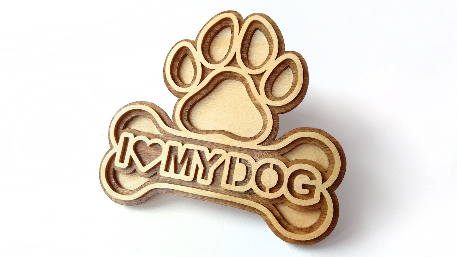 C75paw Scroll Saw Pattern pdf Dxf Svg Eps Etsy