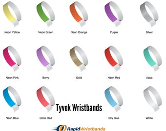 100+ Custom Paper Wristbands