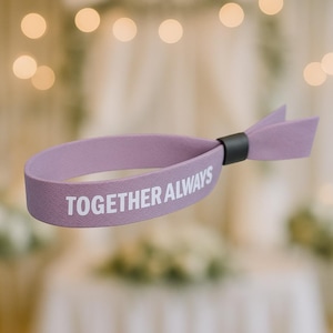 Custom Cloth Wristbands for Events – Full Color Printed Fabric Bands with Logo – Festival, Wedding, Graduation - Reusable or One-Time Use