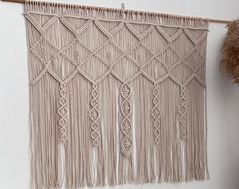 Over Crib Decor, Macrame Wall Hanging, Macrame Headboard, Bedroom Decor, Boho Wedding Decor, Large Tapestry, Macrame Curtain