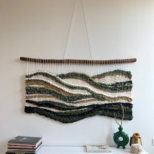 fiber wall art, textured wall art, large woven wall hanging, wall tapestry, woven wall decor, textile wall decor, weaving art, wall hanging