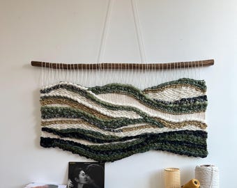 Faser Wandkunst, strukturierte Wandkunst, große gewebte Wandbehang, Wandteppich, gewebte Wanddekor, Webkunst, extra große Wandbehang