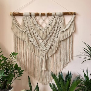 Wallhanging macrame, Tapestry wall hanging, large macrame wall hanging, Bohemian decor, Bedroom decoration, Farmhouse decor, Wall tapestry