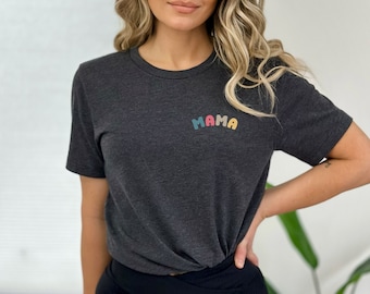 Nieuwe Mom Shirt, Cute Mama Shirt, Simple Mama Shirt, Girly Mama Shirt, Girly Mom, Fun Mom Shirt