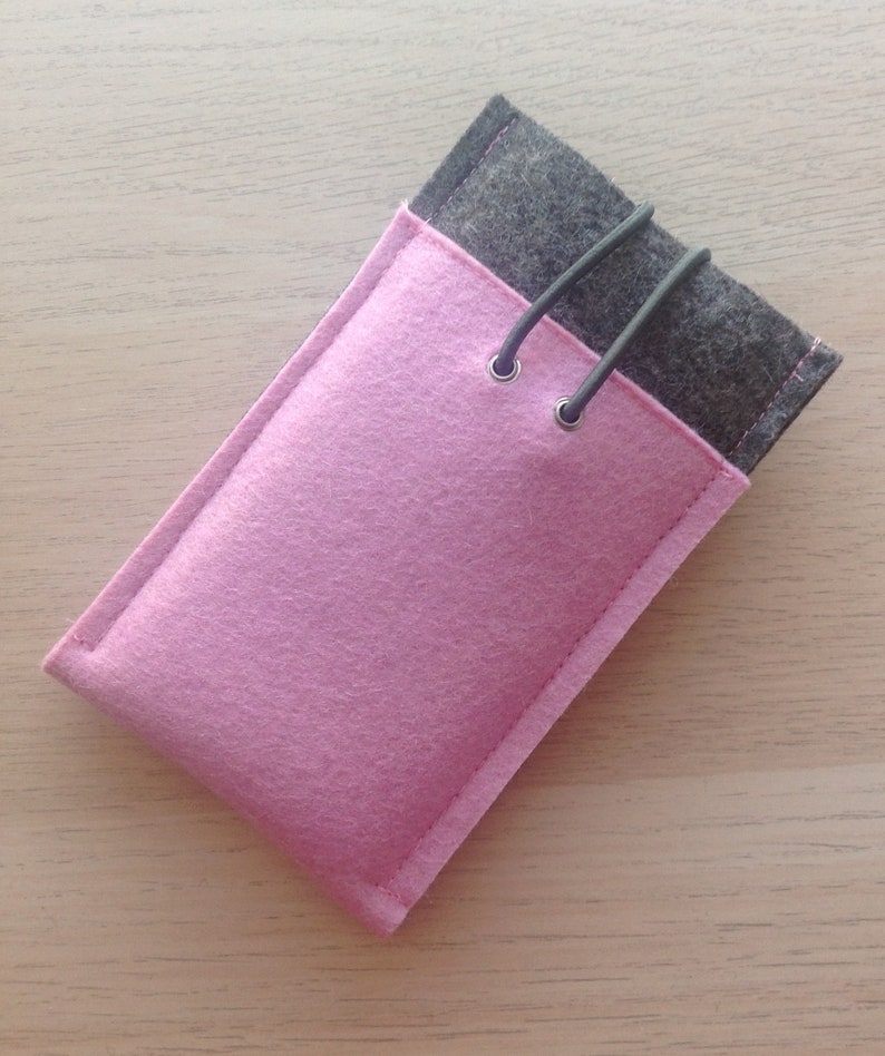 Custom-made wool felt phone case image 2