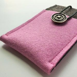 Custom-made wool felt phone case image 5