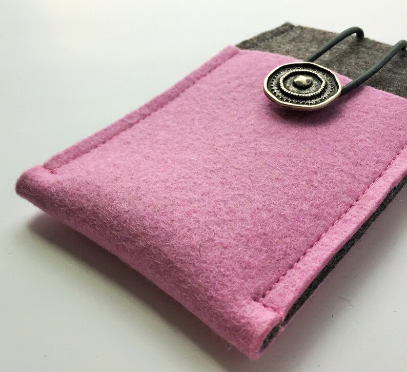 Custom-made wool felt phone case image 5