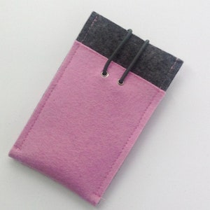 Custom-made wool felt phone case image 4