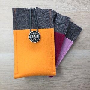 Custom-made wool felt phone case image 8