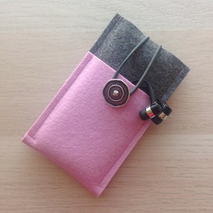 Custom-made wool felt phone case image 1