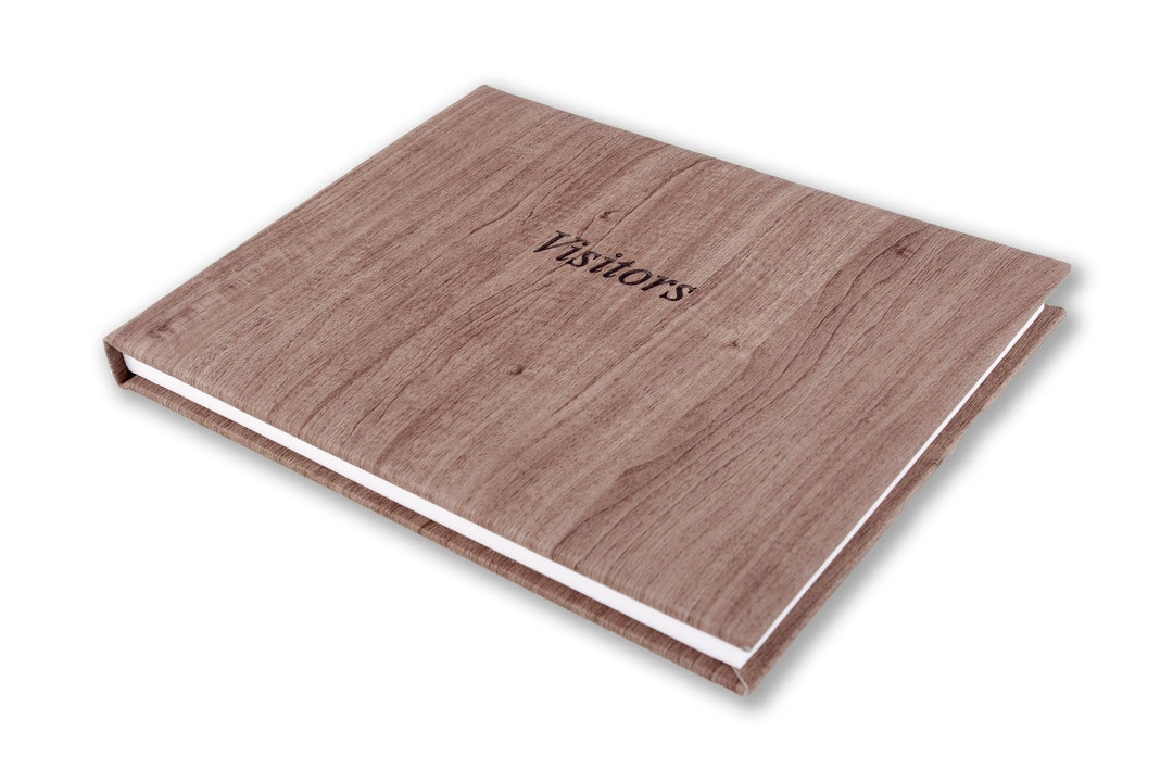 Wood Effect Visitors Book, Visitor Comments Book, Hotel Guest Comments ...