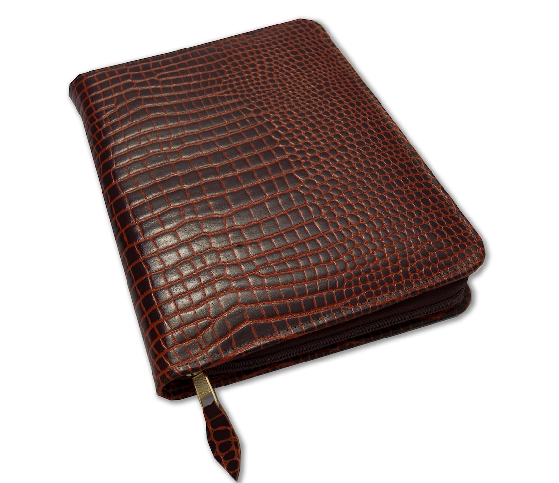 Leather A5 Diary Cover Notebook Cover A5 Journal Zip Around Etsy UK