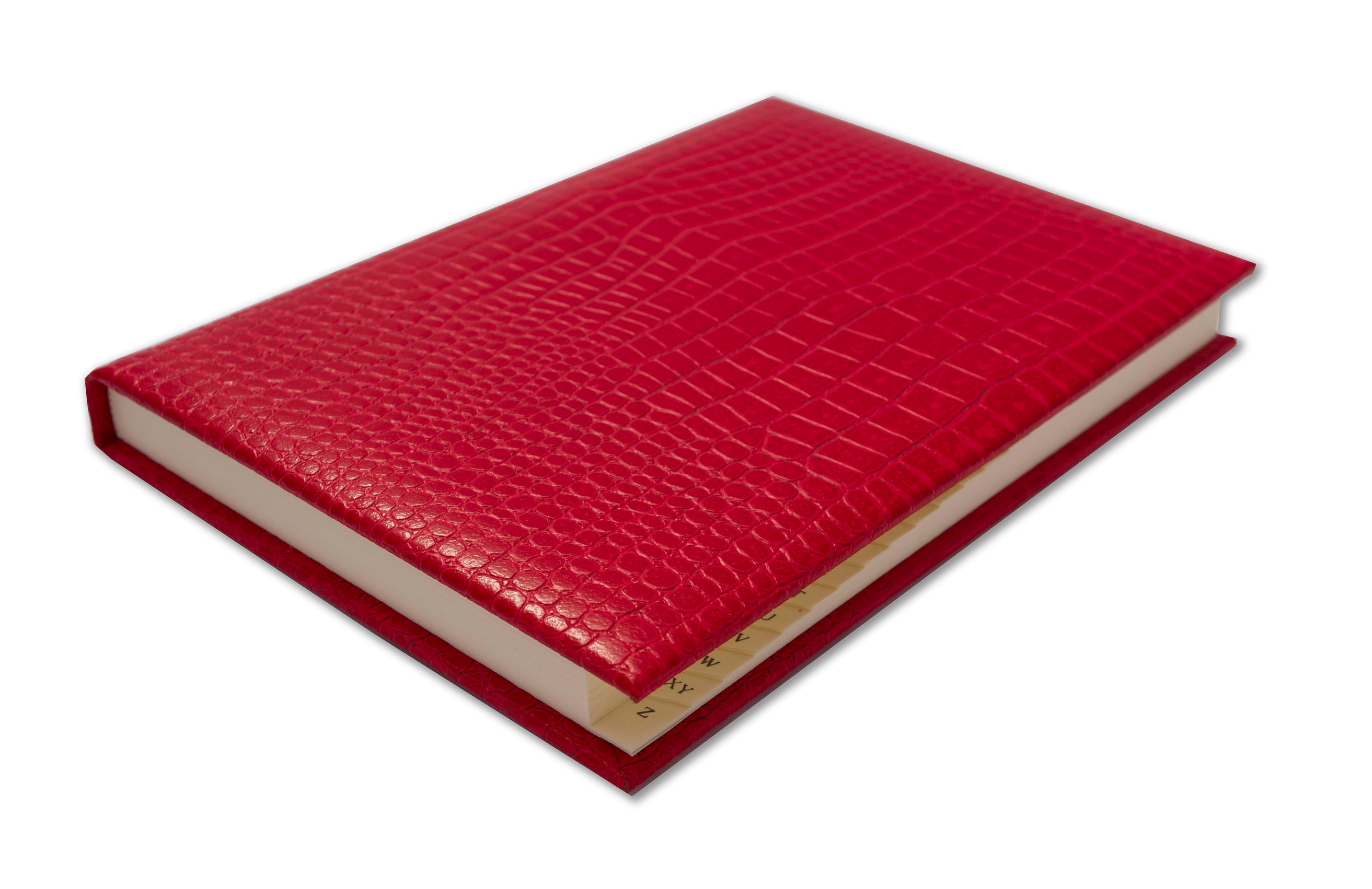 Leather A5 Address Book Desk Address Book Contacts Books Etsy