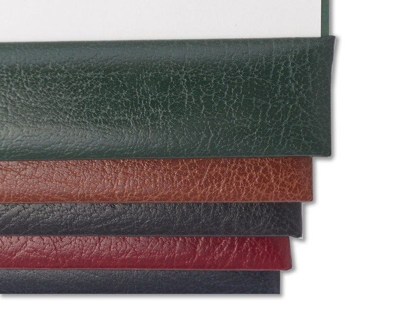 Real Leather Desk Blotter Military Stlye Half Demy Desk Etsy