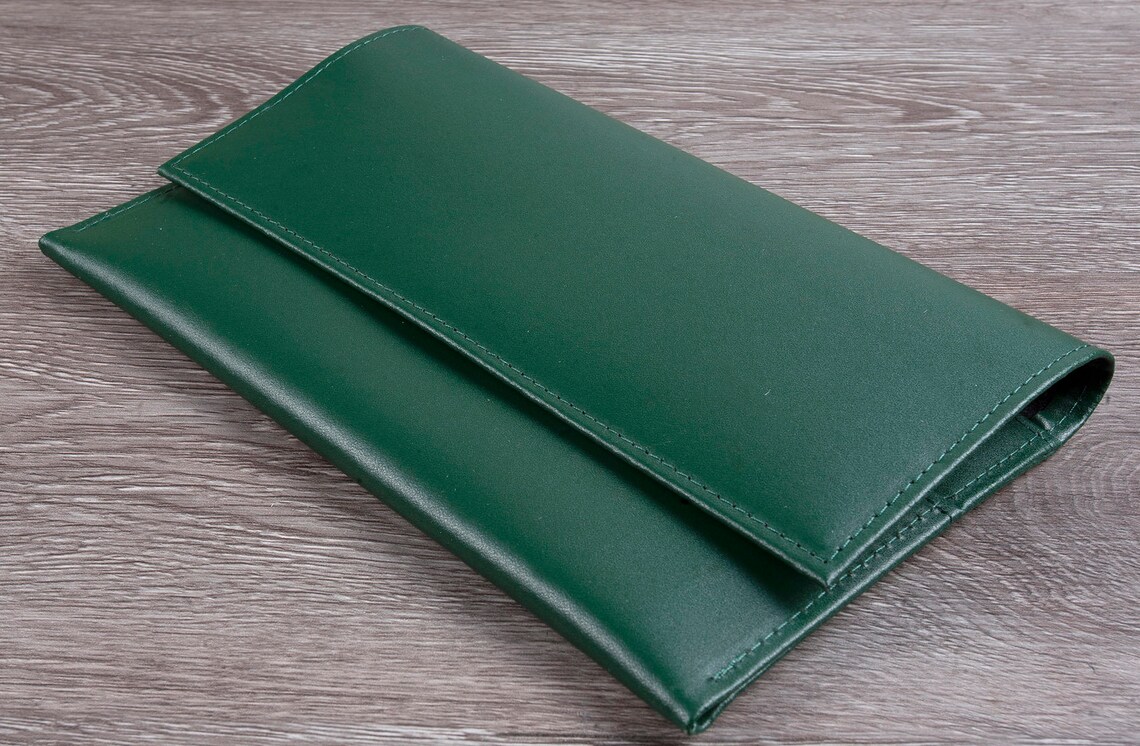 Deluxe Leather Travel Documents Wallet Travel Organizer Etsy UK