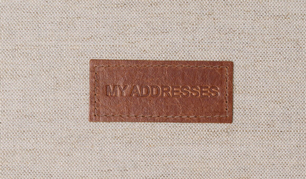 Linen Address & Telephone Book Small and Large Format Etsy