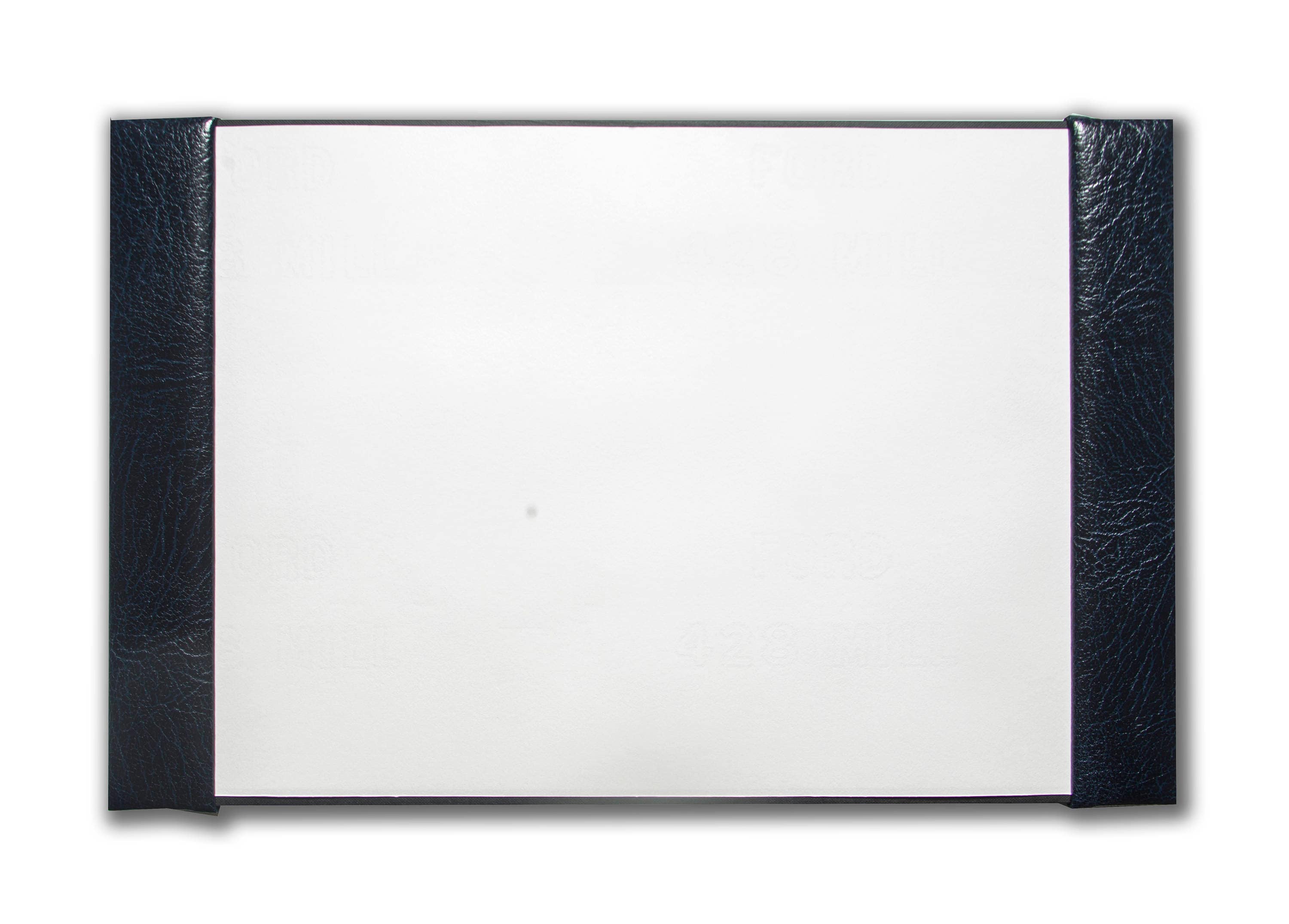 Real Leather Desk Blotter Military Stlye Half Demy Desk Etsy