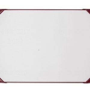 Real Leather Desk Blotter Four Corner Stlye Half Demy Montana Grained