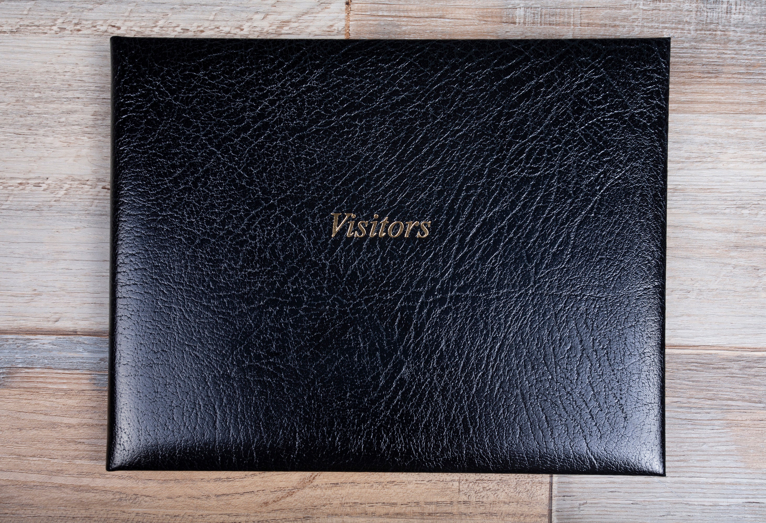 Leather Visitors Book Deluxe Guest Book Visitor Comments Etsy