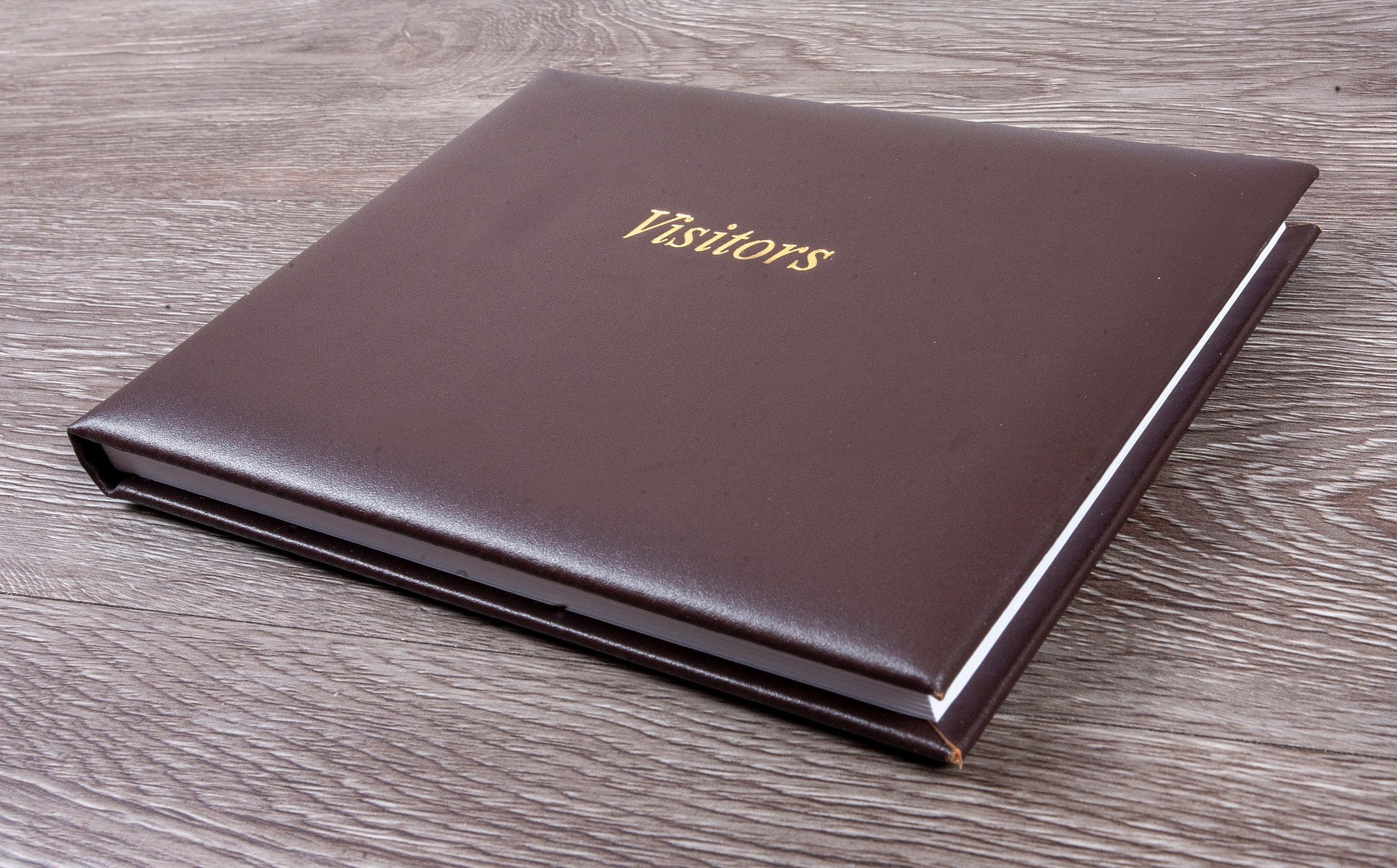 Leather Visitors Book visitor Comments Book Hotel Guest Etsy Canada