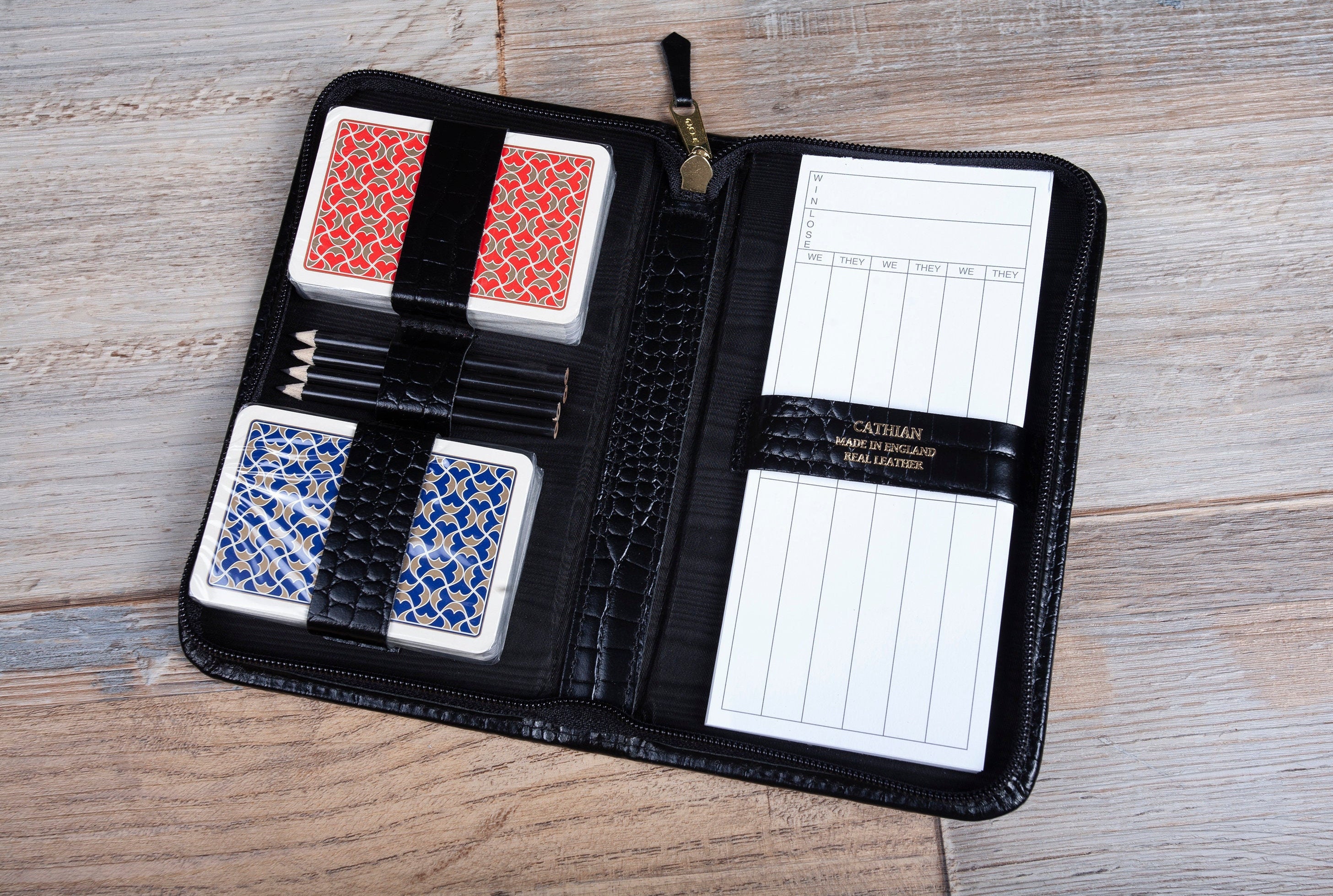 Bridge Games Case playing Cards Case Travel Games Set Zip Etsy UK