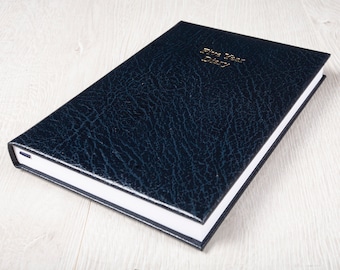 Five Year Diary A5 Journal Book ,Five Year Memory Book ,Leather Diary ,Montana Grain Leather