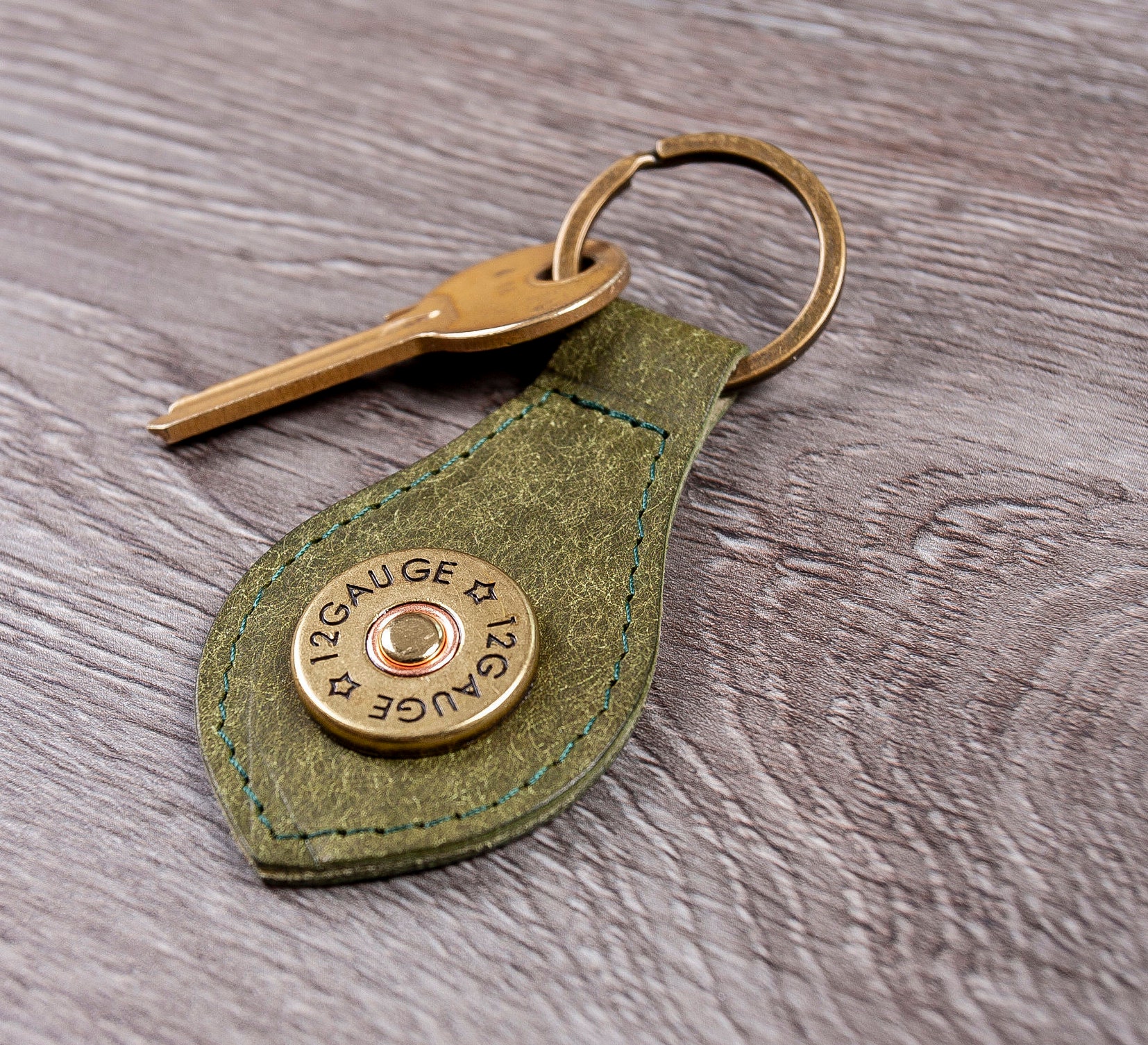 At Last ＆ Co key ring Genuine OEM Volvo Basic Navy Canvas & Silver Stainless Steel