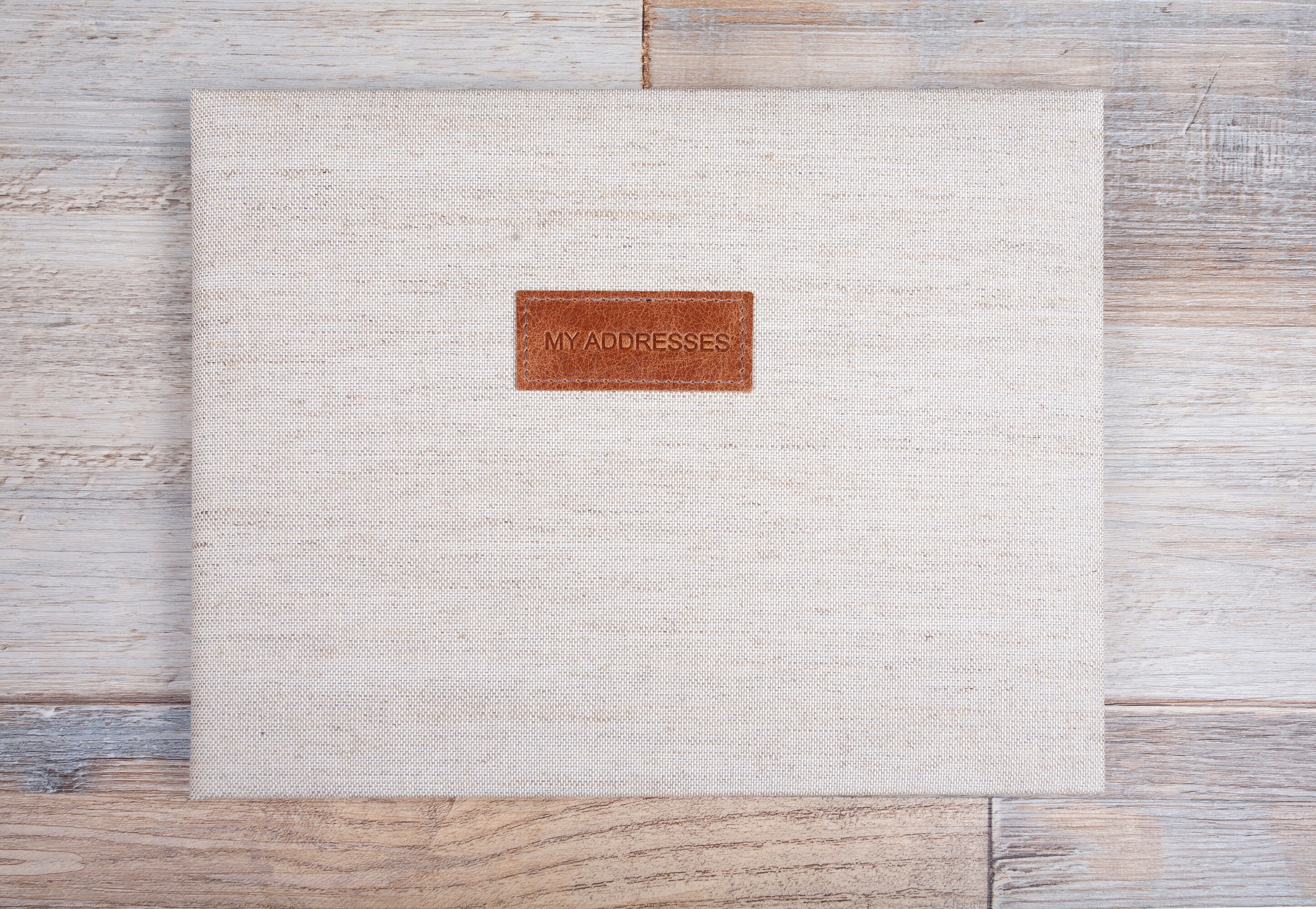 Linen Address & Telephone Book Small and Large Format Etsy UK