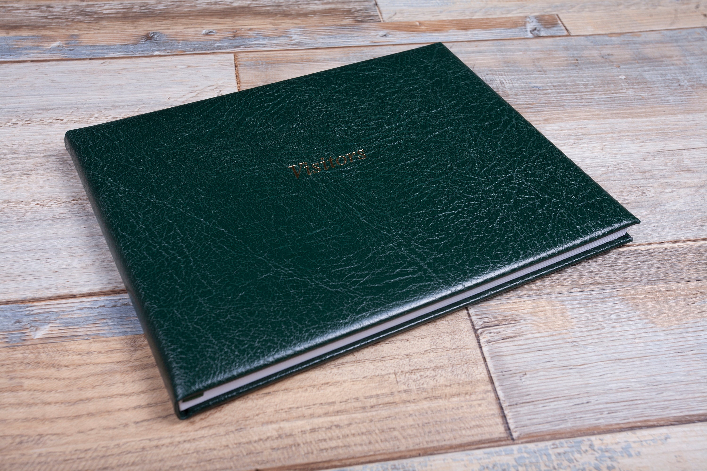 Leather Visitors Book Deluxe Guest Book Visitor Comments Etsy