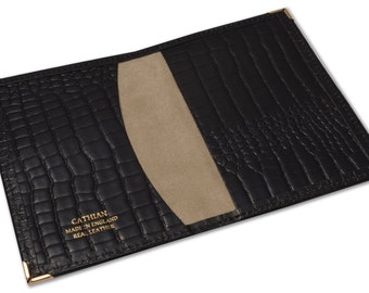 Portefeuille en Crocodile Véritable Homme