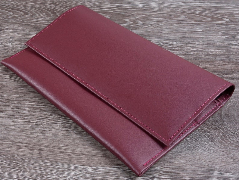 Deluxe Leather Travel Documents Wallet Travel Organizer Etsy