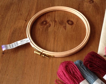 刺繍 6インチ、15 cm、フープ（エルベゼ製）