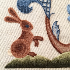 Crewel Kit A Rabbit Summer, Crewel Embroidery Kit A Rabbit Summer ...