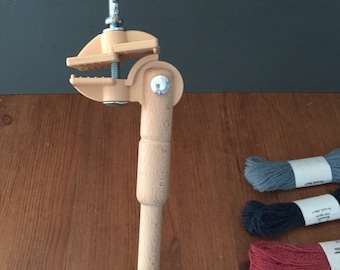 Kit de sujeción para bastidor de bordado Elbesee: Madera de haya pulida