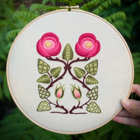 Crewel embroidery inspiring and beautiful DIY kits - From Britain with Love