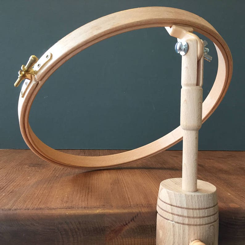 Table Clamp 10 Inch 25cm Embroidery Hoop by Elbesee Etsy
