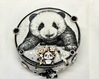 ARP-1JB Red Panda Bear Keepsake/Jewellery Box Christmas Gift ARP-1JB Red Panda Bear Keepsake/Jewellery Box Christmas Gift