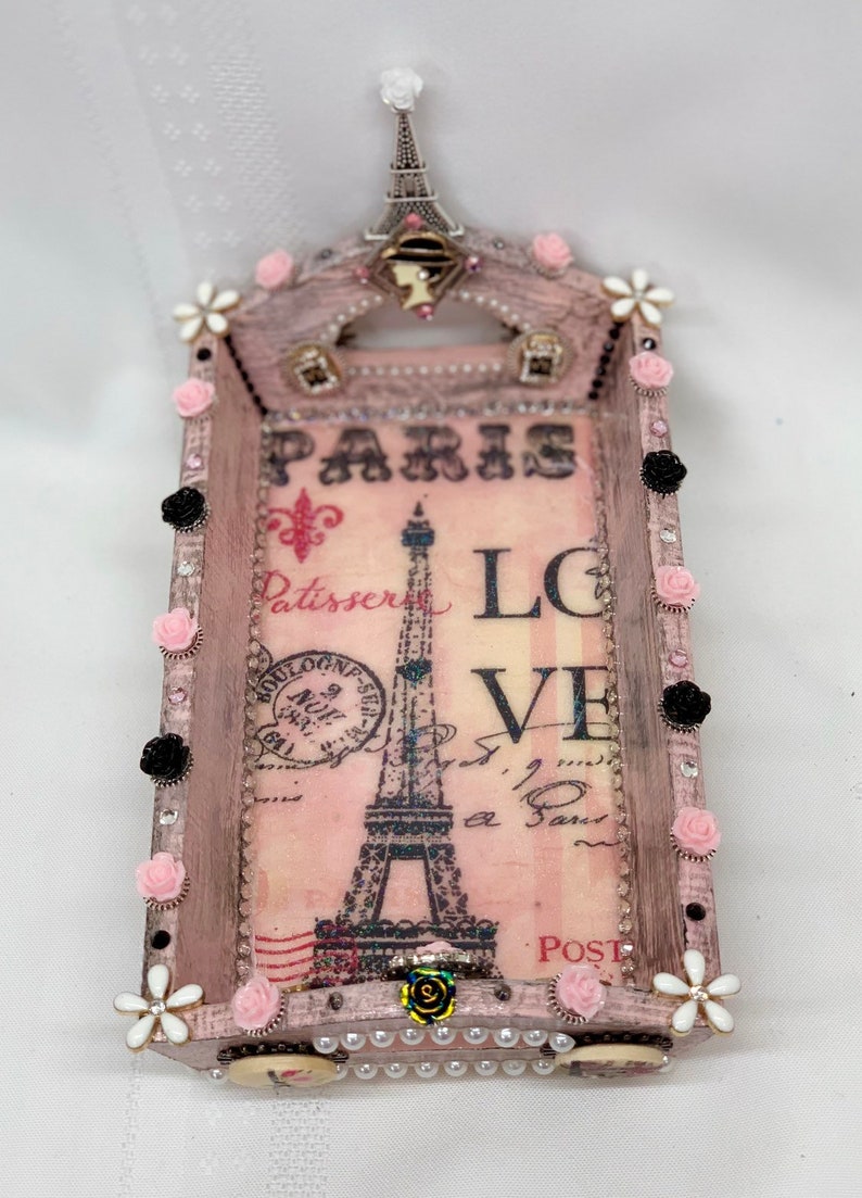 Paris Make Up Tray Paris Desk Tray Paris Bedroom Decor Etsy