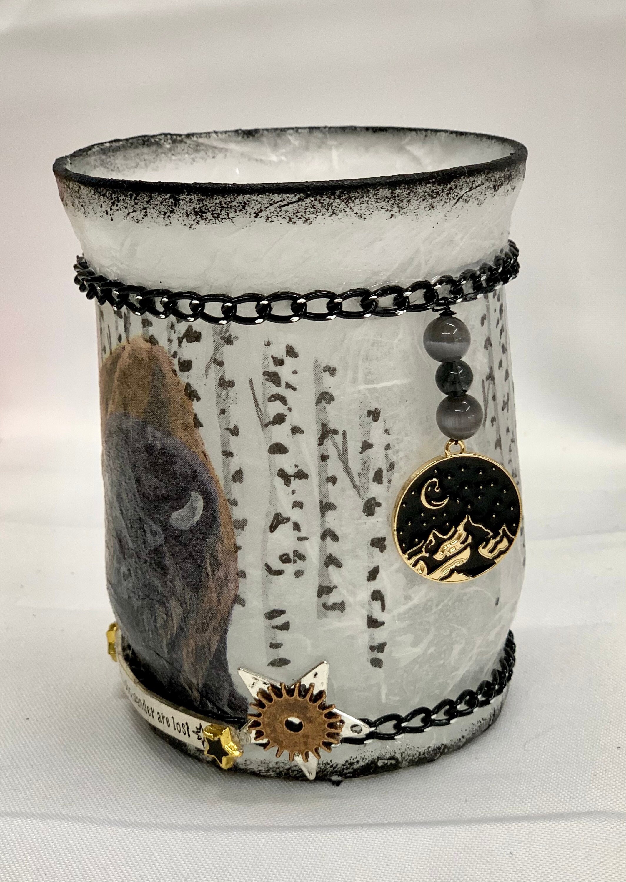 Buffalo Candle Holder Buffalo Decor Nature Decor Etsy