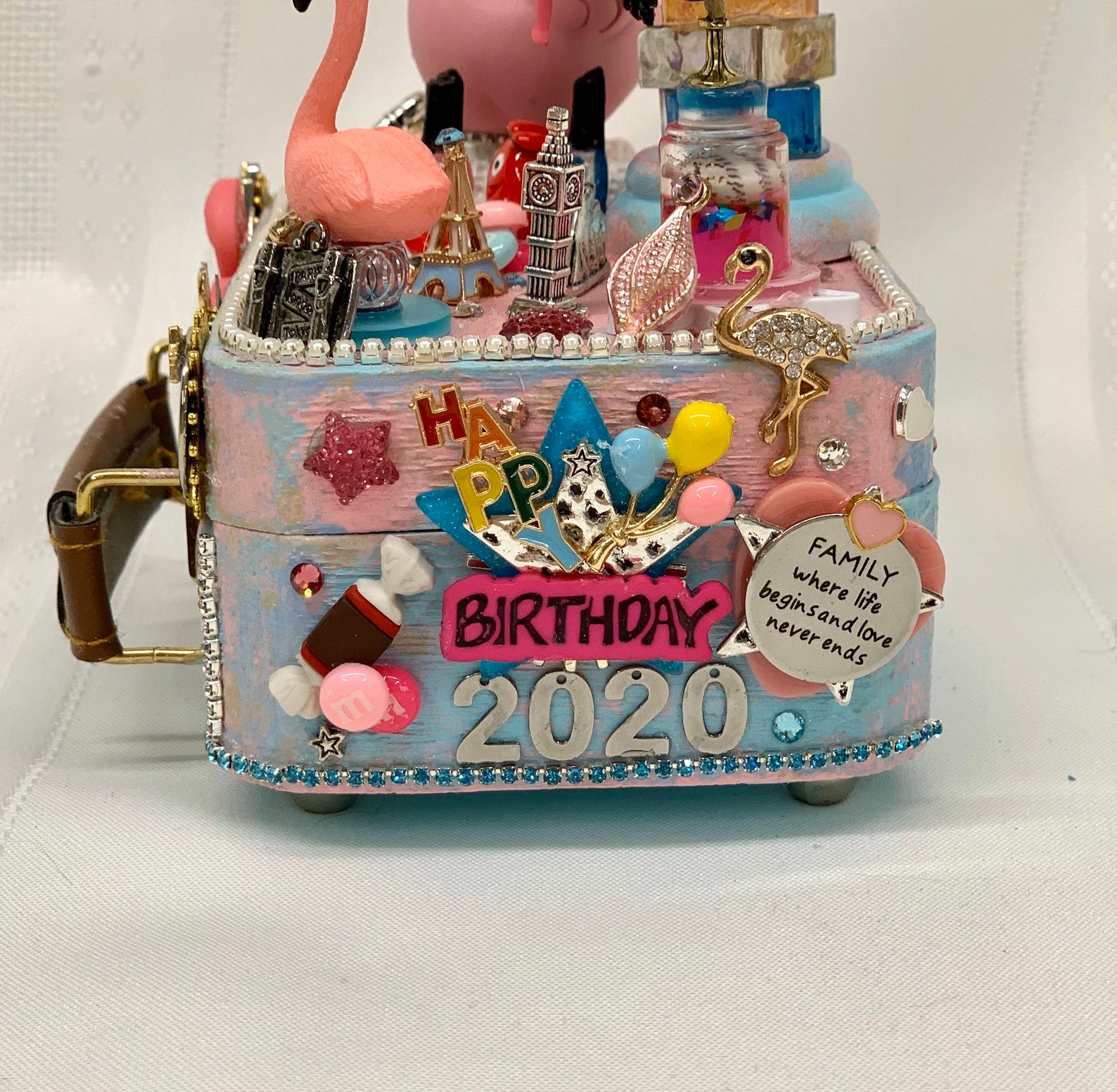 Flamingo Jewelry Box Flamingo Decor Flamingo Gift Beach Etsy