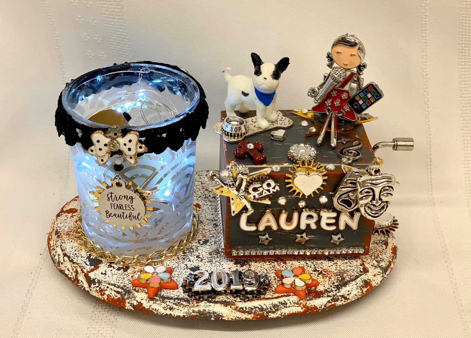 Personalized Music Box Gift for Teen Girl With Decorated Etsy