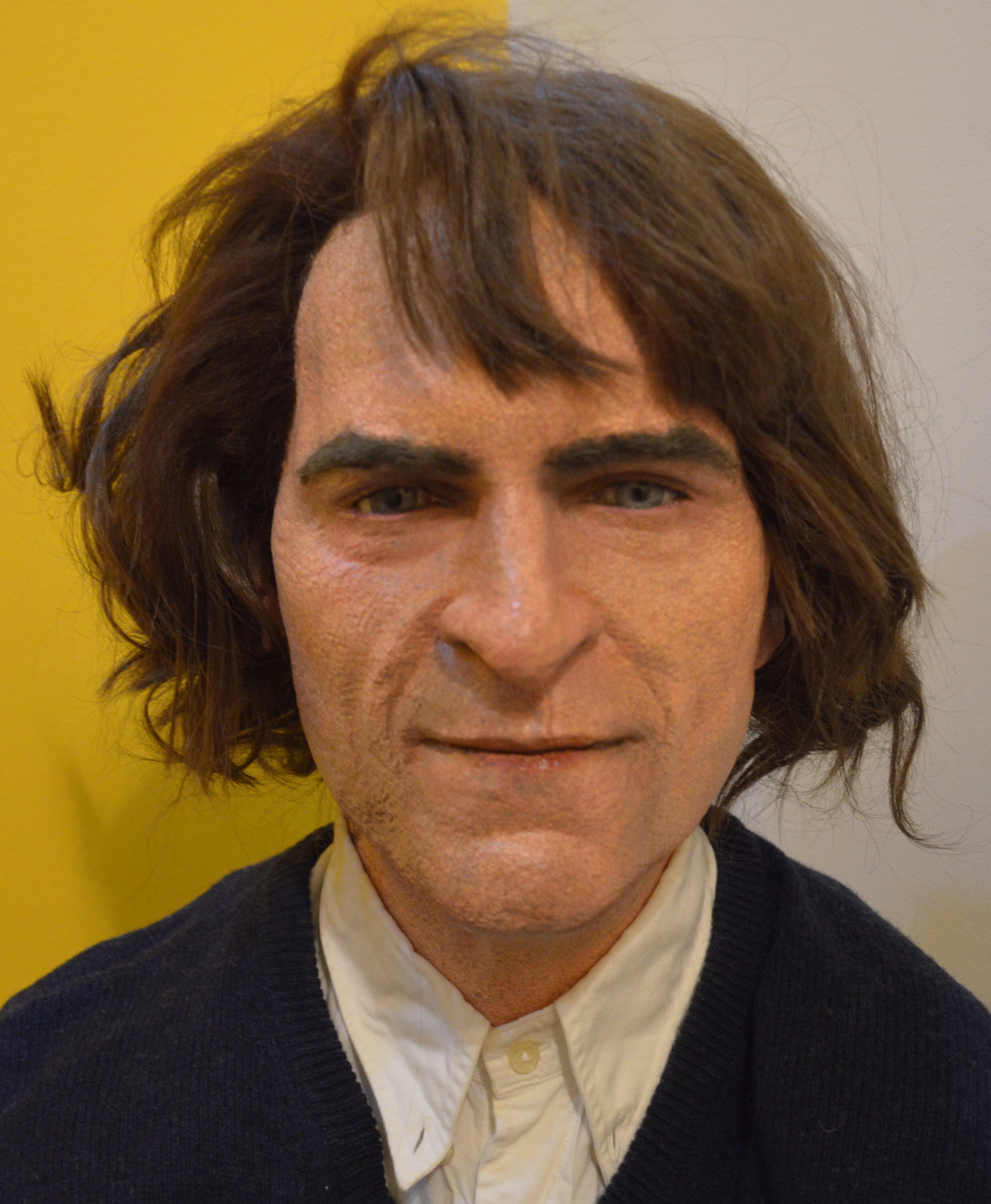 2019 Joker Joaquin Phoenix Authur Fleck Harz Figur Modell mit LED-Licht