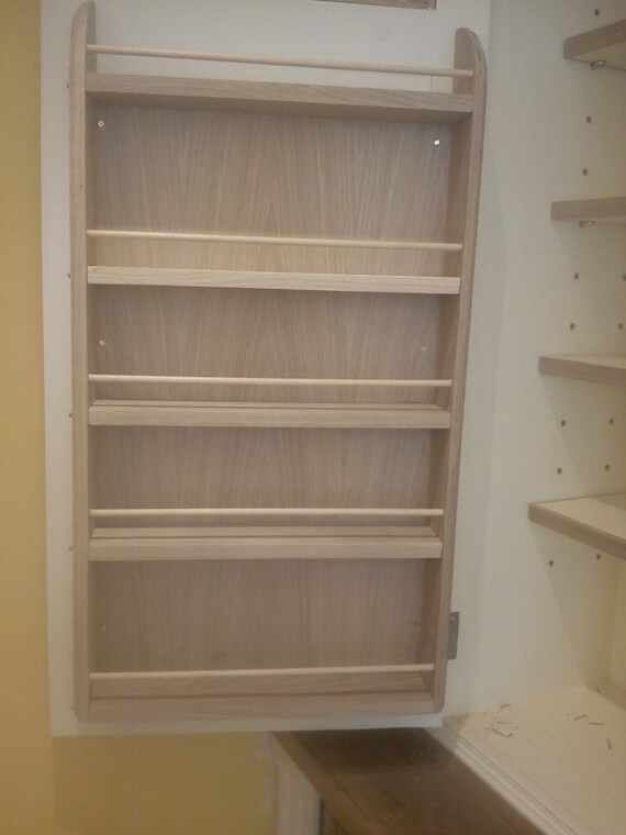 Kitchen Cabinet Door Back Shelf Unit Oak Etsy
